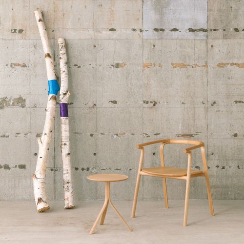 Sedia da pranzo contemporanea - SPLINTER - CondeHouse - da interno / in rovere / in legno massiccio