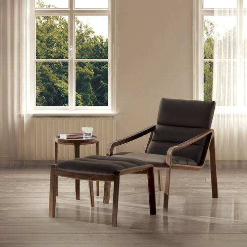 Poltrona contemporanea - CHALLENGE - CondeHouse - in tessuto / in pelle / in rovere