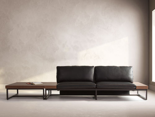 Divano contemporaneo - SESTINA LUX Living (17) - CondeHouse - in tessuto / in pelle / senza braccioli