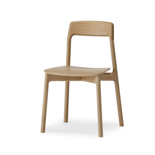Sedia da pranzo contemporanea - KORENTO - CondeHouse - da interno / in rovere / con supporto in legno