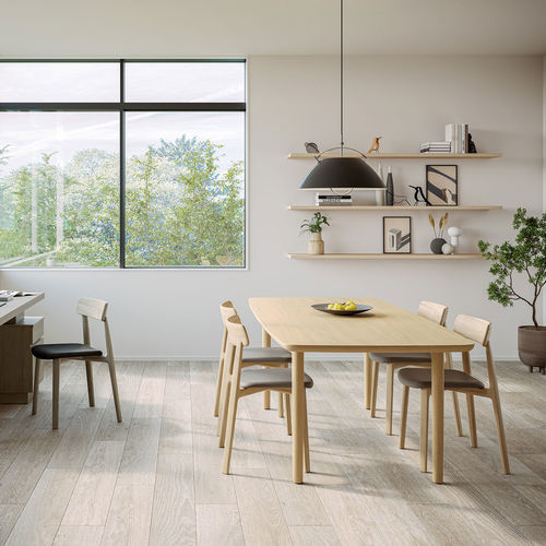 Sedia da pranzo contemporanea - AATOS - CondeHouse - da interno / in tessuto / in pelle