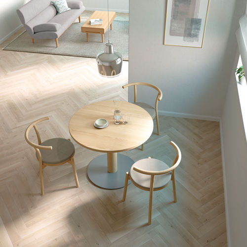 Sedia da pranzo in linoleum - KOTAN - CondeHouse - contemporanea / da cucina / da sala
