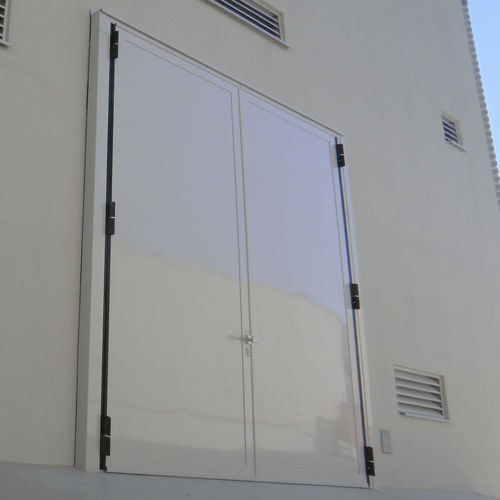 Porta industriale battente - ST602Z - Schneider Torsysteme - in alluminio / di sicurezza / ad alta resistenza