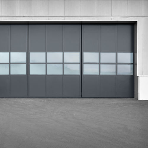 Porta industriale scorrevole - ROBUST - Schneider Torsysteme - in alluminio anodizzato / di sicurezza / ad alta resistenza