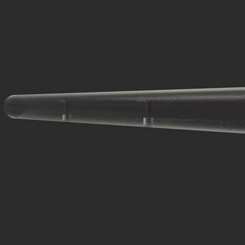 Corrimano inossidabile - LUMIO-2 - TMTechElectronics Co., Ltd - in borosilicato / con illuminazione LED integrata