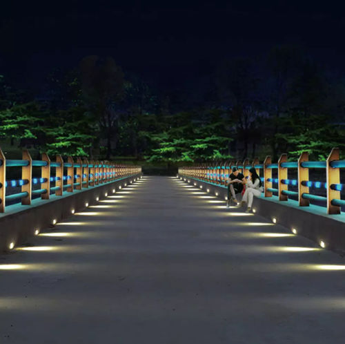 Applique contemporanea - EXC-BD135A - Shenzhen EXC-LED Technology Co., Ltd - da esterno / in PC / geometrica