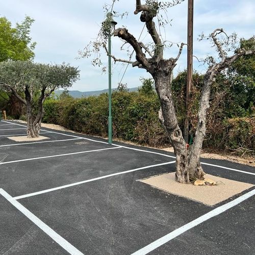 Pavimento in sughero - RÉSINEO® ARBRE - RESINEO - in graniglia di marmo / in resina / per esterni