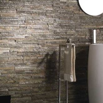 Paramento in ardesia - DEOLI GREEN LEDGE PANEL - INDIA STONE EXPORT - da interno / da esterno / testurizzato
