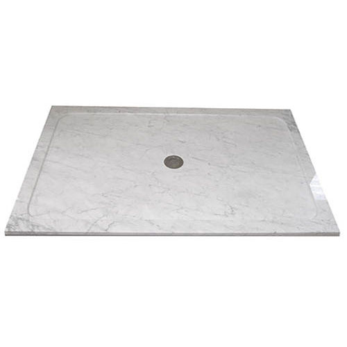 Piatto doccia quadrato - WHITE  - INDIA STONE EXPORT - piastrellabile / in marmo
