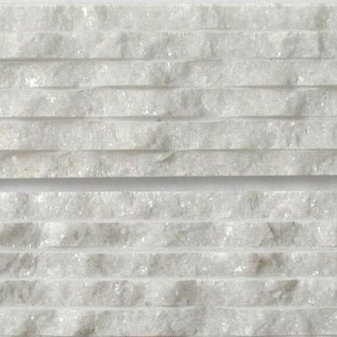 Lastra di paramento in marmo - WHITE CHISELED - INDIA STONE EXPORT - da interno / da esterno / testurizzata