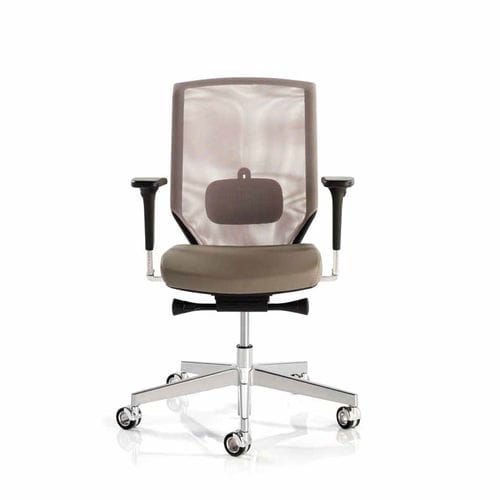 Sedia da ufficio contemporanea - SHAPE AIR - REXSITT - da interno / in rete / imbottita