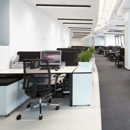 Sedia da ufficio contemporanea - TREND - REXSITT - da interno / in tessuto / imbottita