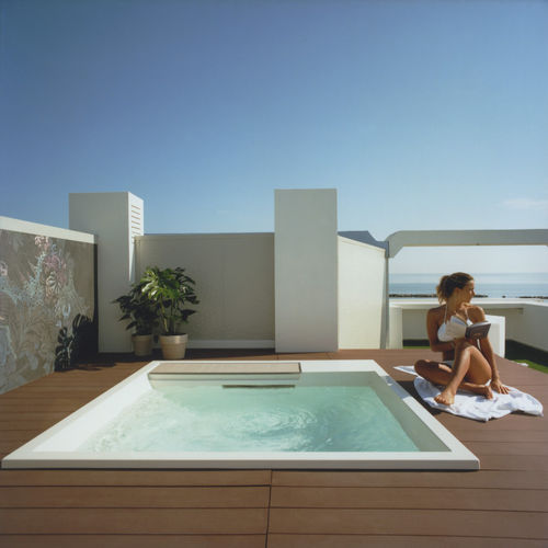 Piscina monoblocco - WATERDREAM - EFFE - da esterno / interrata / in legno