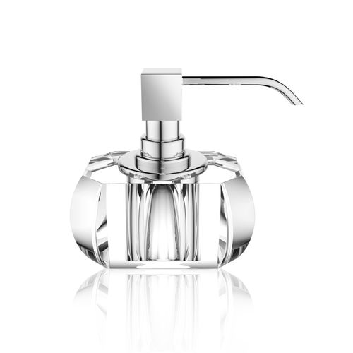 Distributore di sapone professionale - CC-CSD -  Czech & Speake - da appoggio / in cristallo / manuale