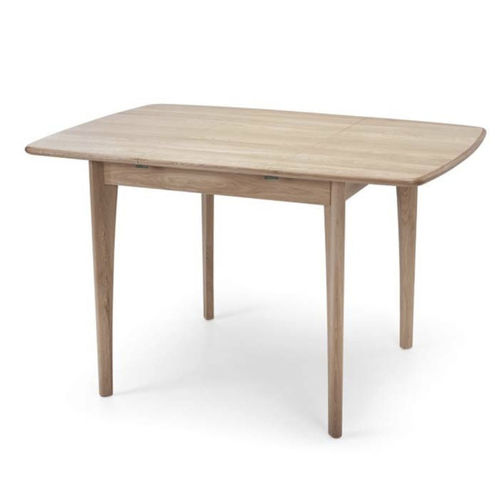 Tavolo da pranzo contemporaneo - Monty - LITOOC - impiallacciato in legno / in MDF / in rovere bianco