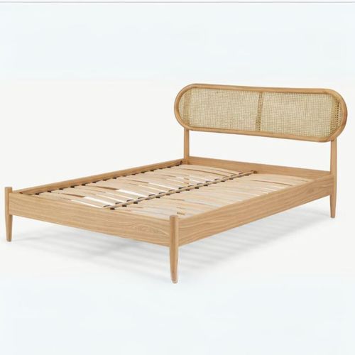 Letto matrimoniale - Reema King - LITOOC - contemporaneo / con testiera / in compensato