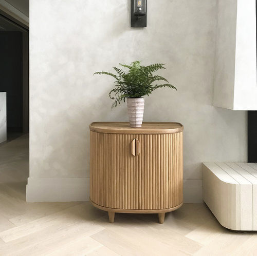 Credenza contemporanea - Tilda - LITOOC - in rovere / su misura / con ante battenti