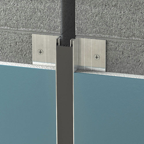 Giunto di dilatazione in gomma - MAXATEC 100-A07/A09 - Vexcolt UK - in alluminio / per muro