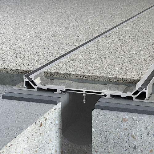 Giunto di dilatazione in alluminio - SEISMATEC 450-A01/A02 - Vexcolt UK - per pavimento / per muro / sismico
