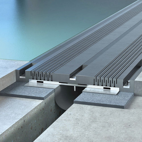Giunto di dilatazione in acciaio inossidabile - TRANSATEC 1150-A01 - Vexcolt UK - per pavimento