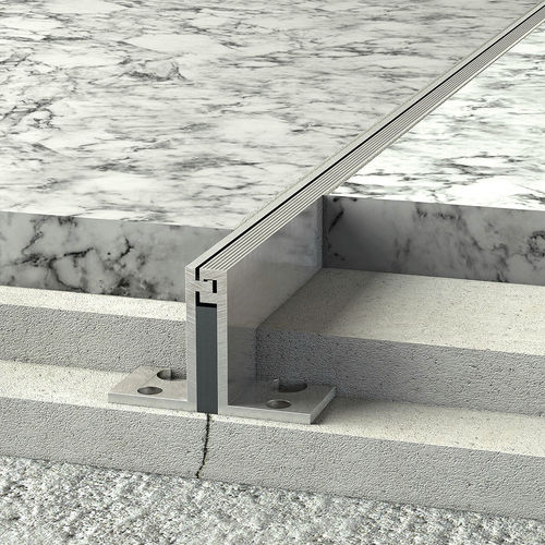 Giunto di dilatazione in alluminio - MICRATEC TB - Vexcolt UK - per pavimento
