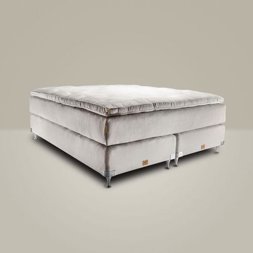 Letto matrimoniale - SOULFUL - Mattsons Beds - contemporaneo / imbottito / in tessuto
