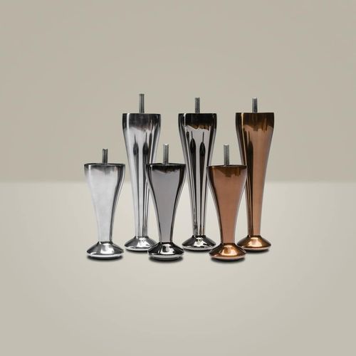 Gambe per letto in metallo - FLUTE - Mattsons Beds