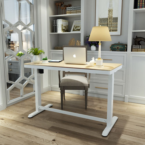 Scrivania da terra - ET118W-N - Loctek Ergonomic Technology Corp. - contemporanea / in legno / in metallo