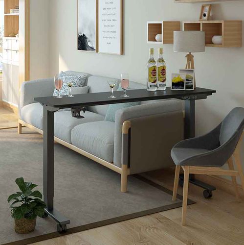 Scrivania seduto-in piedi - ET112G-BAR - Loctek Ergonomic Technology Corp. - con rotelle / contemporanea / in legno