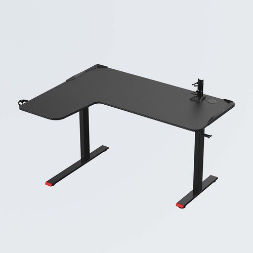 Scrivania da terra - GD105-L - Loctek Ergonomic Technology Corp. - contemporanea / dritta / con supporto in metallo
