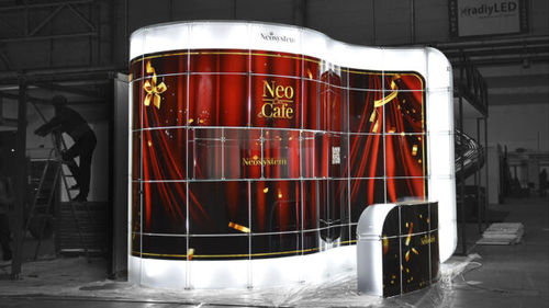 Stand espositivo - CAFE - MODULAR GLASS SYSTEM NEO LTD