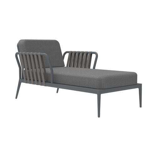 Chaise longue contemporanea - Divan Ribbons - MOWEE - in tessuto / in alluminio / da esterno