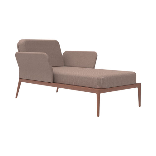 Lettino prendisole contemporaneo - Divan Cover - MOWEE - in tessuto / in alluminio laccato / contract