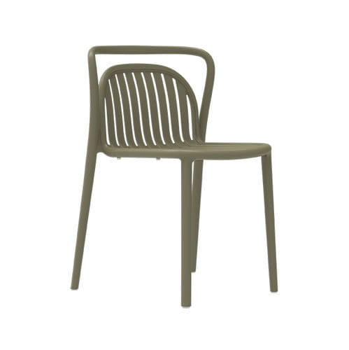 Sedia contemporanea - Slats Classe - MOWEE - da esterno / da interno / in polipropilene