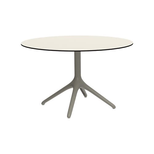 Tavolo contemporaneo - Uni Fixed XL 73 - MOWEE - in HPL / in Dekton® / con supporto in alluminio laccato