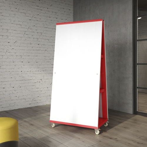 Tabellone bianco - ME-STATION - Allied - cancellabile / da appoggio / a rotelle