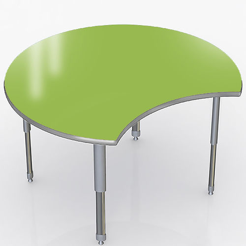 Tavolo da lavoro contemporaneo - DRY ERASE - Allied - in laminato / con supporto in metallo / rettangolare