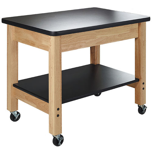Carrello per scuola - SCIENCE CART - Allied - per laboratorio / di trasporto / in legno di latifoglie