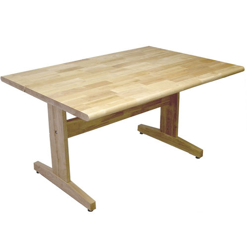 Tavolo contemporaneo - ART - Allied - in legno / in HPL / con supporto in legno di latifoglie