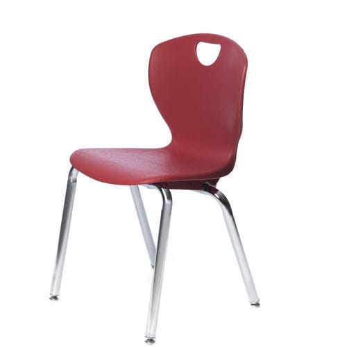 Sedia contemporanea - WM3100 - SCHOLAR CRAFT - da interno / in polipropilene / con supporto in metallo