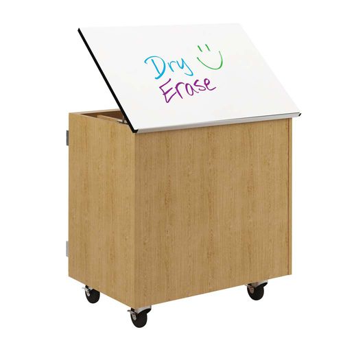 Contenitori portaoggetti in rovere - WRITE-N-ROLL STORAGE - DIVERSIFIED WOODCRAFTS - con coperchio