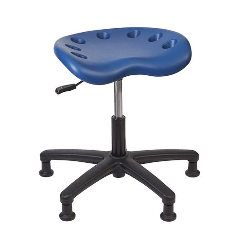 Sgabello contemporaneo - TRACTOR - DIVERSIFIED WOODCRAFTS - in poliuretano / con supporto in nylon / con base a stella