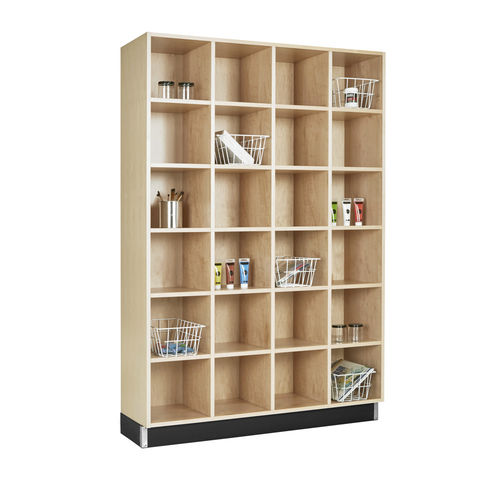 Libreria contemporanea - CUBBY - DIVERSIFIED WOODCRAFTS - per scuola / in rovere / in legno compensato
