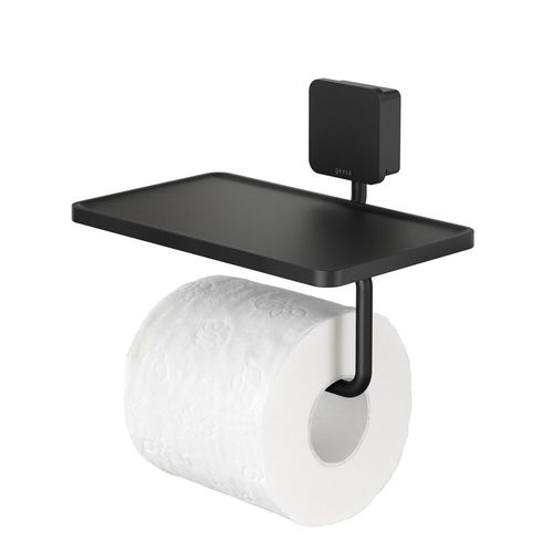 Portarotolo da parete - 917924-06-A - Geesa - in acciaio inossidabile / in ABS / nero