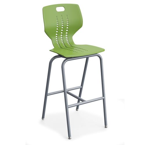 Sedia alta contemporanea - EMOJI - PARAGON FURNITURE INC - da interno / in acciaio / in plastica