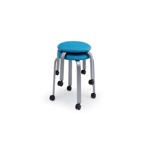 Sgabello contemporaneo - MOTIV - PARAGON FURNITURE INC - con supporto in acciaio / imbottito / impilabile