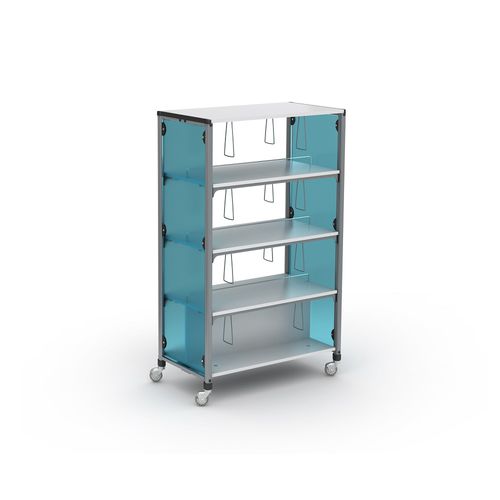 Scaffalatura mobile per ufficio - INFORMATION COMMONS - PARAGON FURNITURE INC - manuale / in metallo