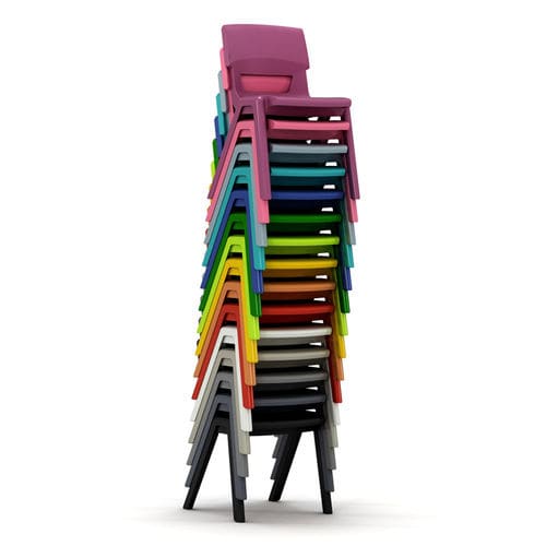 Sedia contemporanea - POSTURA SECONDARY - ambic educational - da interno / in polipropilene / ergonomica