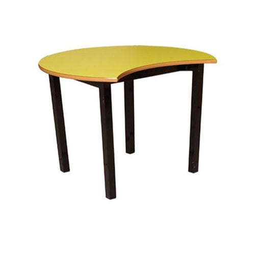 Tavolo per corsi di formazione contemporaneo - ambic educational - in laminato / in MDF / con supporto in metallo