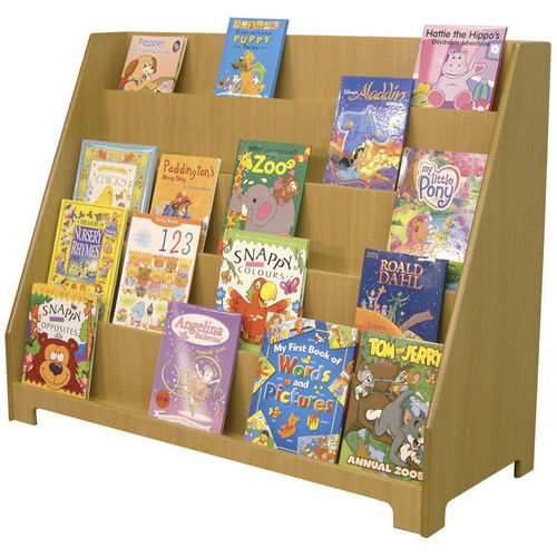 Libreria bassa - FACE SLOPING - ambic educational - in stile / per scuola / per asilo nido